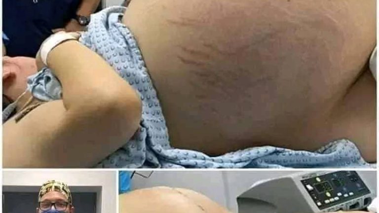 Lloraba de felicidad, le dijeron que estaba embarazada de trillizos