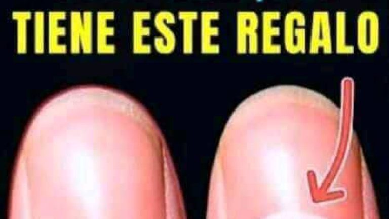 Sabías que si tienes esta LUNA en tus uñas tienes