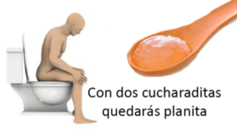 Con dos cucharaditas quedarás planita.